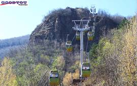 河北保定野三坡百草畔风景区旅游索道